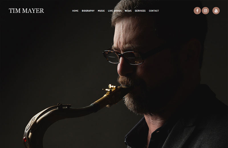 Tim Mayer Saxophone
