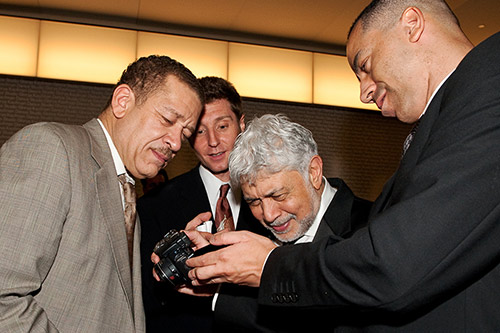 John Lee, Benny Green, Monty Alexander and Frank Moten