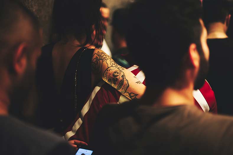 fans at a concert