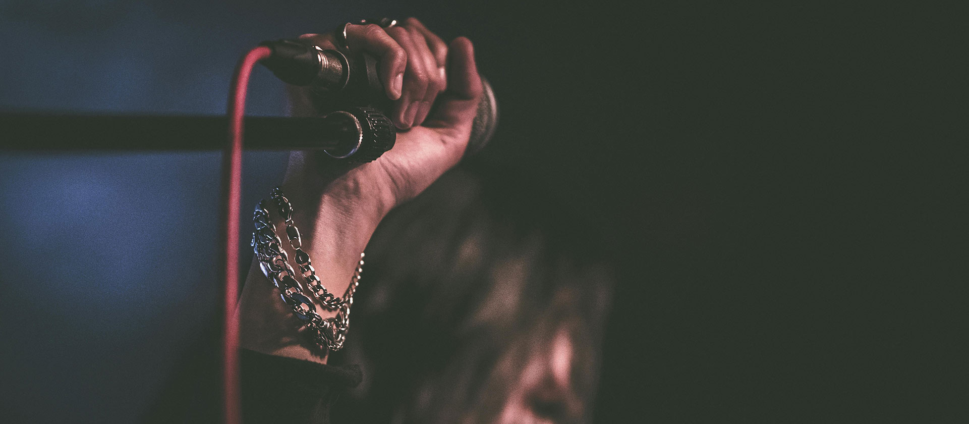 artist performing on state