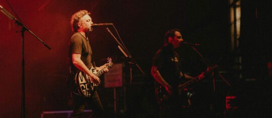 band live in concert