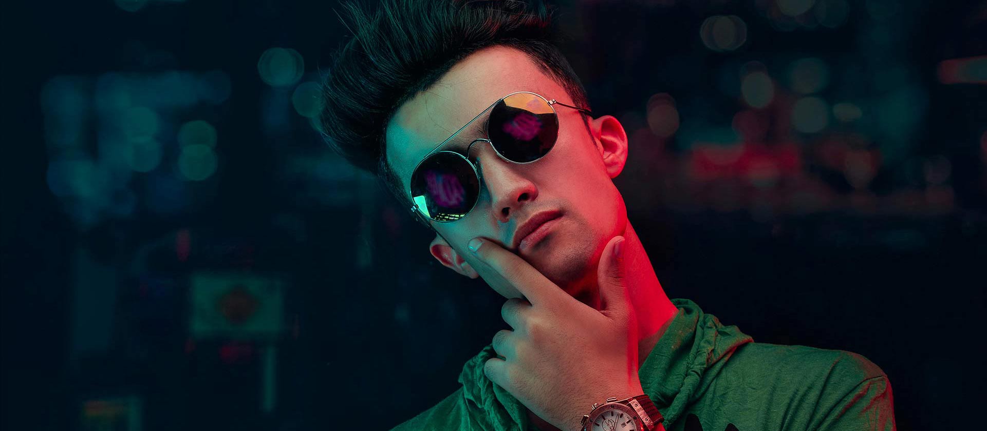 male musician headshot