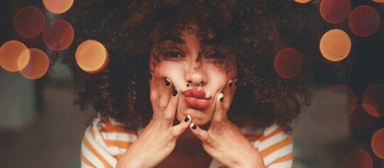 female artists headshot