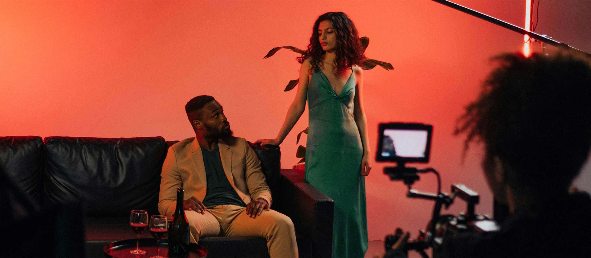 still from music video shoot