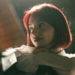 female artist at piano