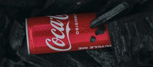 coco cola cane in charcoal