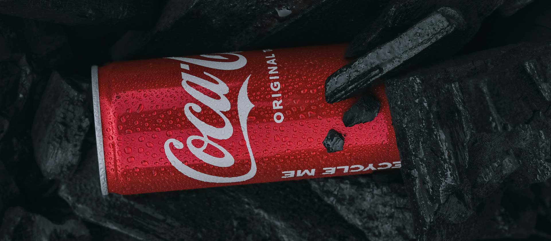 coco cola cane in charcoal