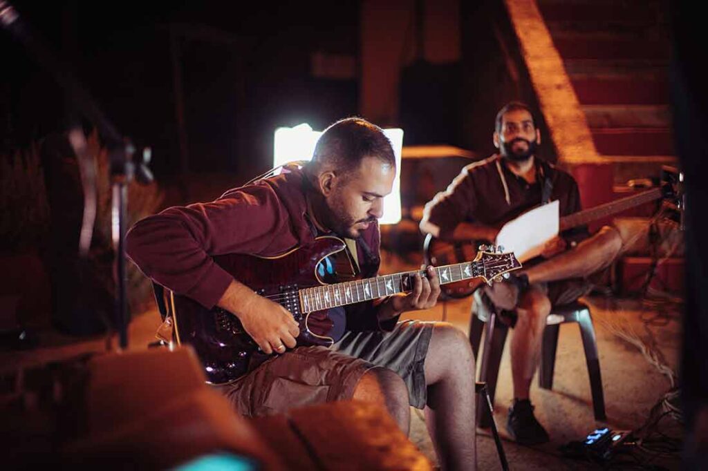 artists working on new songs
