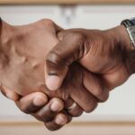 shaking hands