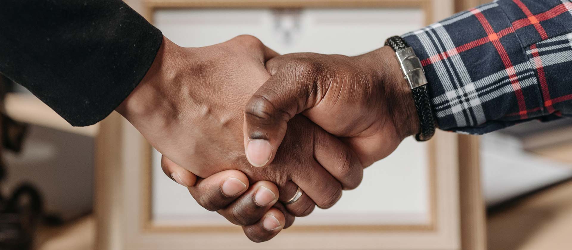 shaking hands
